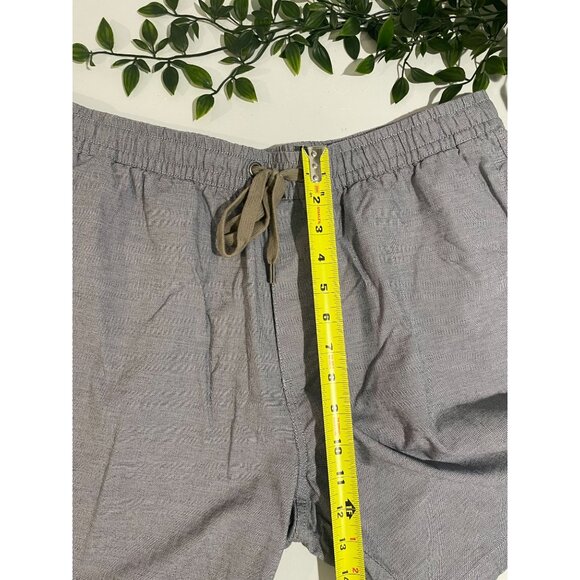 Rodd & Gunn Mens Grey Elastic Waist Shorts With Drawstring & Pockets XL - Picture 10 of 13